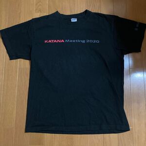 スズキ カタナ 2020 KATANA ミーティング限定 Tシャツ 刀 希少です サイズL