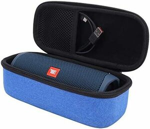 ブルー Bluetoothスピーカー 保護収納ケース完全対応 FLIP5 FLIP6 - JBL FLIP6FLIP5ケース_ブル