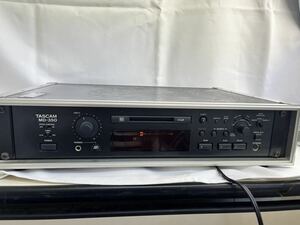 (K)TASCAM タスカム　MDデッキ　MD-350 希少ケース付き　動作確認済み