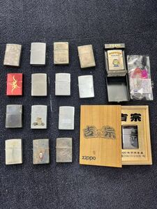 (K)ZIPPO ジッポ　全て　刻印　16本　まとめ売り　箱付き　シリアル有り　希少ジッポ　USA ヴィンテージ　含　火花確認済み多数