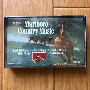 新品　未開封　カセットテープ　the best of marlboro country music　マールボロ