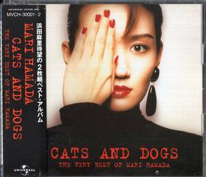 即：浜田麻里 「 CATS AND DOGS ・・ベスト全28曲 」2CD/帯付