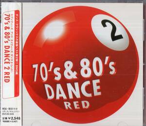 即：「70's&80's DANCE 2 RED・・デンハロウ、ツインズ・・」」CD/帯付
