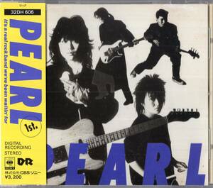 即：パール PEARL // PEARL FIRST / ファースト・・CD/帯付/87年 