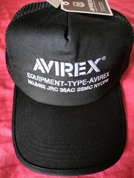 アヴィレックスAVIREX AIR FORCE STAFF用メッシュキャップ 未使用品！