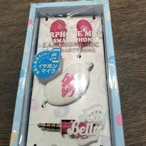 Jelly belly スマホ用イヤホンピンク新品未開封品！