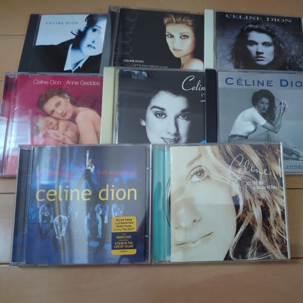 セリーヌ・ディオンCD 8枚セット
