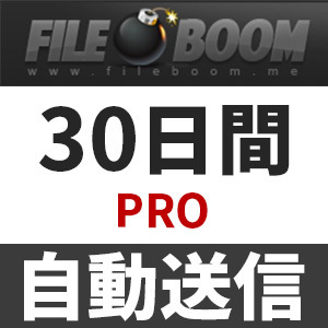 【自動送信】Fileboom PRO プレミアムクーポン 30日間 安心のサポート付【即時対応】