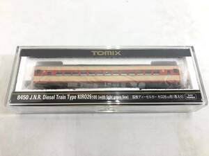 T240516-04O/to Mix TOMIX N gauge 8450 National Railways diesel khaki ro26 100 shape obi entering Japan vehicle 