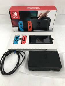 GH240514-02O/ Nintendo switch old model body Joy-Con (L) neon blue /(R) neon red Nintendo Switch nintendo 