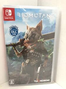 GS240516-01S/ 新品未開封 ニンテンドースイッチ ソフト バイオミュータント BIOMUTANT THQ Nordic Nintendo Switch