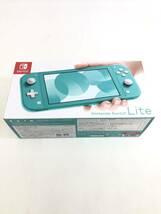 GH240516-01O/ 未使用品 ニンテンドースイッチ ライト ターコイズ 本体 Nintendo Switch Lite 任天堂_画像1