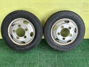 バリ山205/70R16 111/109L LT 2020年スダットレス グッドイヤー 2本セット TOPY TFAC 5穴 16×5.5JPCD203.2ET115ハブ146mm(手測)穴ハブ32.5