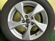 215/60R17 2021年ノーマル ヨコハマBluEarth タイヤアルミセット　トヨタ純正5穴 PCD114.3 ET+45 17×6.5J ハブ60mm CHR純正_画像9