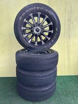 215/65R16 109/107R グッドイヤー　タイヤアルミセット　6穴 PCD139.7 ET+37 16×6.5J ハブ106mm_画像1