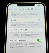 iPhone 12 Pro Max 本体 MGCV3J/A 白 128GB SIMフリー Apple バッテリー81% アイフォン プロマックス_画像9