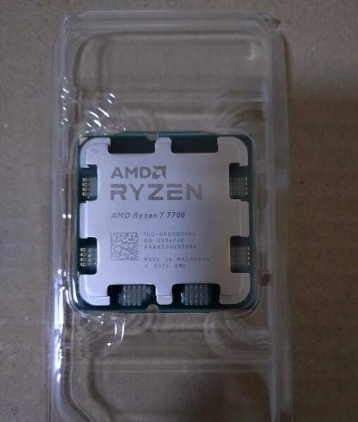 AMD Ryzen7 7700 新品同様　/　送料無料