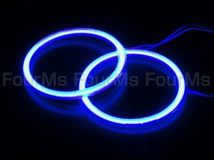  surface luminescence COB lighting ring with cover 105mm SMD126 ream blue 2 ps 