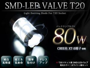 メール便送料無料！L275S 285S系ミラ カスタムT20 CREE製 XT-E 80w LEDバックランプ