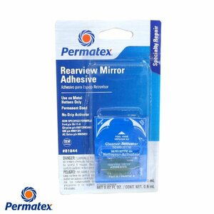 リアビューミラー接着剤(主剤0.3ml/硬化促進剤0.6ml) Permatex パーマテックス PTX81844