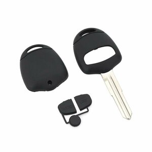  Mitsubishi Colt blank key keyless M373 MIT11 surface 2 button out groove ( left groove ) length 43mm× width 10mm tip length 23mm× width 8mm spare key . key 