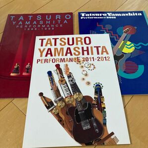 TATSURO YAMASHITA PERFORMANCEコンサートパンフレット　3冊セット