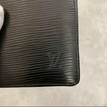 LOUIS VUITTON ルイヴィトン エピ 長財布 お札入れ ブラック札入れ レザー ブラック ポルトフォイユブラザ _画像6