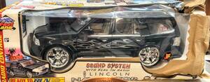  that time thing super huge 6/1 FastLane radio-controller LINCOLN NAVIGATOR/ Lincoln Navigator outer box deterioration scratch dirt unused parts unopened present condition goods junk treatment 