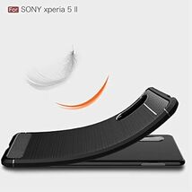Sony Xperia 5 II SOG02 SO-52A XQ-AS42 ケース【MARR】 スマホケース 炭素繊維カバー TP_画像5