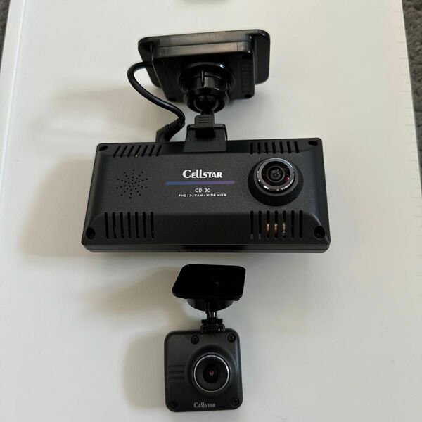 セルスター 前後2カメラドライブレコーダー 車内カメラ CD-30 (CS361FH同等品)