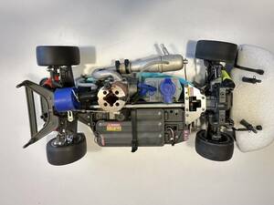  engine RC car Tamiya Porsche GT1 1/8 total length 52.USED not yet test 