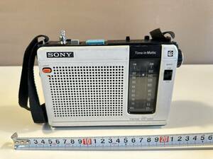 SONY ラジオ　FA/AM　ICF-5250　稼働品 電源コードなし ジャンク出品