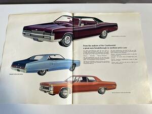 カタログ/オールドカー/1969/アメ車/リンカーン/LINCOLN MERCURY DIVISION/31ページ/英文/コレクション