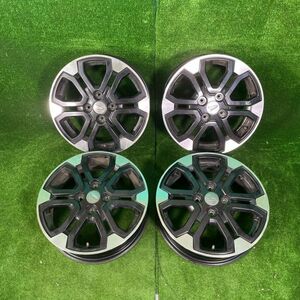 ALL 1 jpy from! selling up!247.DAIHATSU wake original wheel 15×4.5J +45 100 4H 4ps.@ Daihatsu original option aluminium wheel 