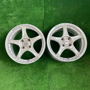 ALL 1円から！売切！ 543.RC ADVAN RACING Rally&DirtTrial YOKOHAMA 17×7J +45 114.3 4穴 2本 ラリー&ダートトライアル