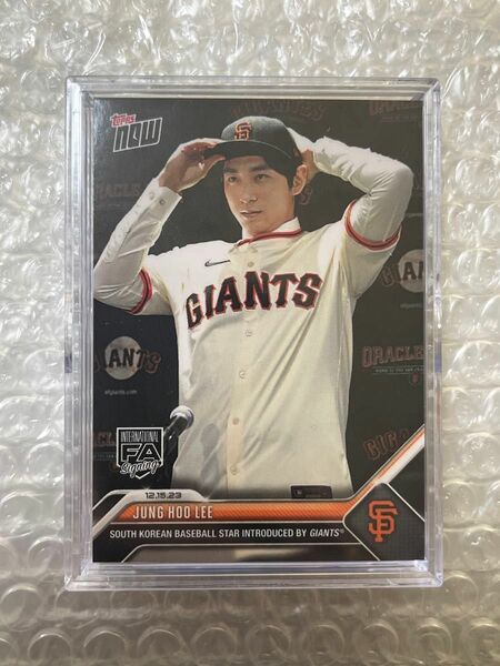 李 政厚 2023 Topps Now OS-24 Jung Hoo Lee WBC 韓国代表 イ・ジョンフ