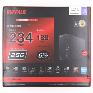 【中古良品】 バッファロー LS710D0401 リンクステーション LS710D ネットワークHDD 1ベイ 4TB 【BUFFALO】 ※動作確認済の画像1