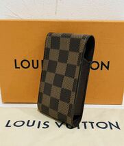 LOUIS VUITTON ★ 新品 展示品 ルイヴィトン ダミエ シガレットケース_画像3