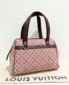 LOUIS VUITTON ★ 美品 ルイヴィトン ジョセフィーヌPM モノグラムミニ チェリー ハンドバッグ バッグ