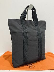 HERMES ★ 新品同様 エルメス バッグ　エールライン トート カバス トートバッグ グレー 