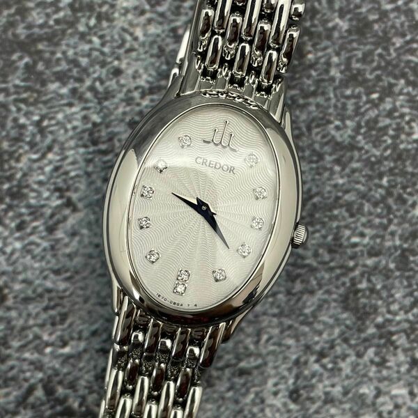 レディース腕時計 SEIKO CREDOR セイコー クレドール 12Pダイヤ