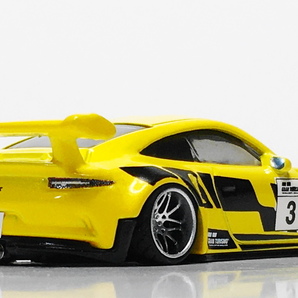 HOTWHEELS改PORSCHE 911 GT3 RS深リムFogiato Maglia-ECLの画像3