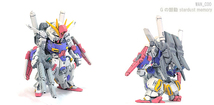 FW GUNDAM CONVERGE 強化型 ZZ ガンダム コンバージ 塗装 改造 リペイント カスタム 完成品 :CORE_画像2