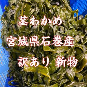 茎わかめ　宮城県石巻産　訳あり　新もの！