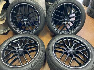 ◆BBS CCR 20インチ◆8.5J+40 5H114.3◆MI プライマシー4+ 255/45R20 2023年製造タイヤほぼ新品◆T33エクストレイル アウトランダーPHEV等