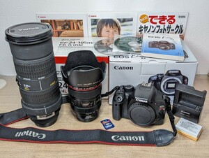  популярный *Canon EOS Kiss X4*EF 24-105mm F4L IS USM*SIGMA 50-500mm 4-6.3 HSM APO EX* Canon корпус линзы 