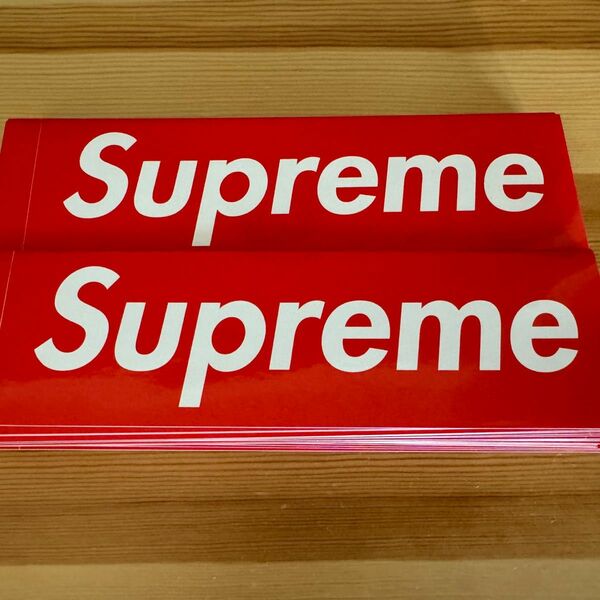 Supreme BOX LOGO ステッカー シール ボックスロゴ ノベルティ 100枚セット