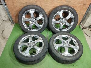 【HONDA ストリーム　純正】205/55R17 YOKOHAMA BLUEARTH RV-02【2020年】17X6J ET55 5H/114.3 4本セット！