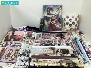 【現状】 アニメ 乙女系 薄桜鬼 グッズ まとめ売り 缶バッジ クッション タペストリー Blu-ray 他