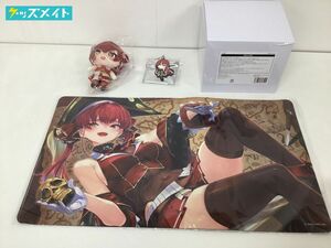 [ present condition ] VTuber tent Live goods . bell marine Raver mat Mali box .... marine soft toy Raver strap 